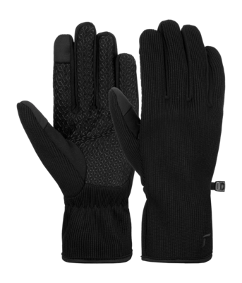 Handschoen Reusch Men Mate TOUCH-TEC Black MicroActive fleece