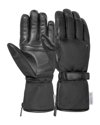 Handschoen Reusch Men Method WINDSTOPPER Black PrimaLoft Gold