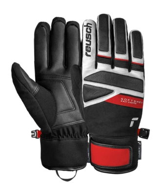 Handschoen Reusch Men Thunder R-TEX XT Black / White / Fire Red R-LOFT