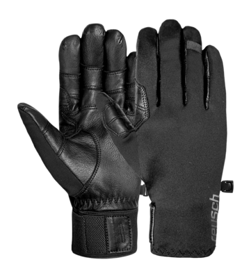 Handschoen Reusch Men Track-X TOUCH-TEC Black 3D GUNN CUT