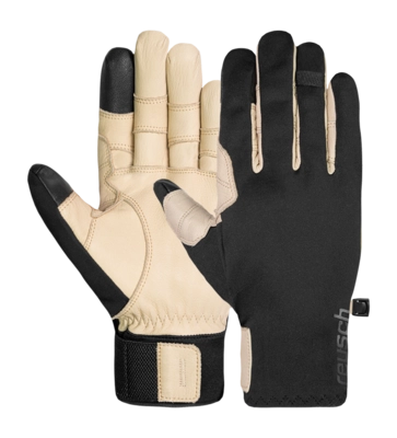 Handschoen Reusch Men Track-X TOUCH-TEC Tan / Black WINDSTOPPER