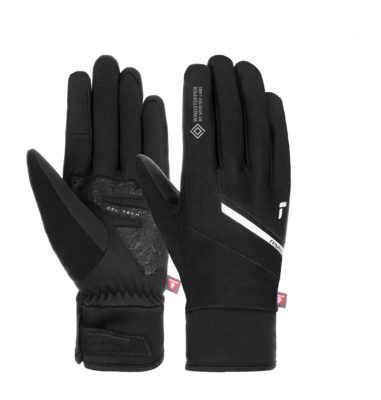 Handschoen Reusch Men Versa WINDSTOPPER TOUCH-TEC Black / Silver PrimaLoft Silver