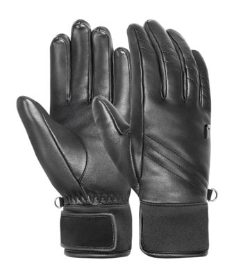 Handschoen Reusch Women Jodie Black PrimaLoft Gold