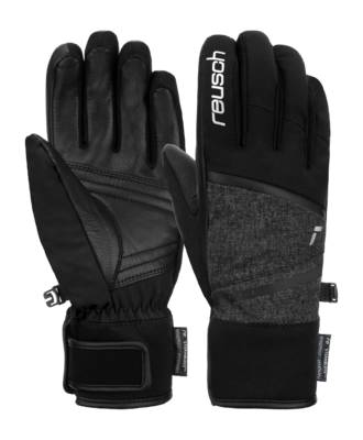 Handschoen Reusch Women Tessa STORMBLOXX Black / Black Melange PrimaLoft Gold