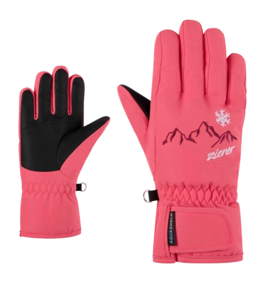 Handschoen Ziener Girls Lailla Z AS Pink Lilly Junior Girls AQUASHIELD