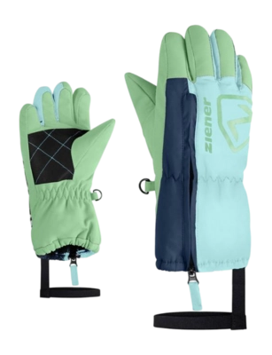Handschoen Ziener Kids Leo Z Mini Poison Orange Ziener Glove Technology