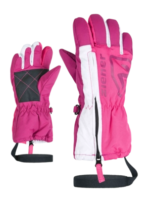 Handschoen Ziener Kids Leo Z Mini Pop Pink Ziener Glove Technology