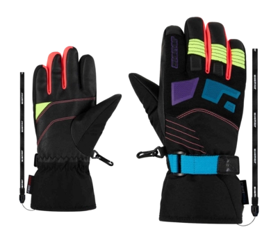 Handschoen Ziener Kids Lukian Z AS Multicolor Junior AQUASHIELD