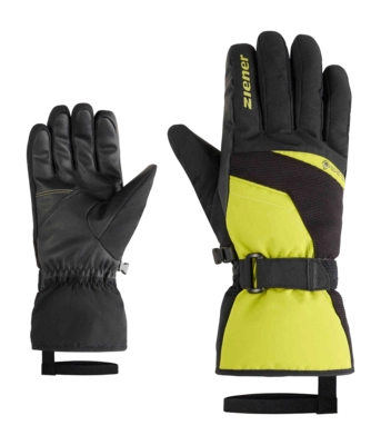 Handschoen Ziener Men Galerius Z GTX Black Electric Grass