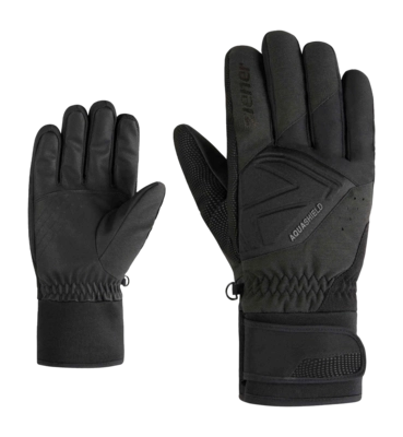 Handschoen Ziener Men Gatis Z AS Black Tec Smalle pasvorm