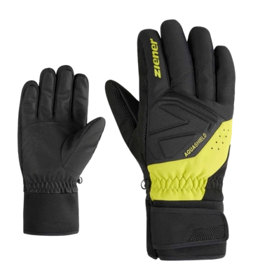 Handschoen Ziener Men Gatis Z AS Electric Grass Slanke pasvorm