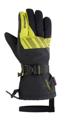 Handschoen Ziener Men Ghalion Z AS Black Electric Grass AQUASHIELD