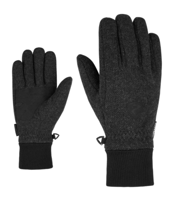 Handschoen Ziener Unisex Ildo Z Dark Mélange Thermoshield