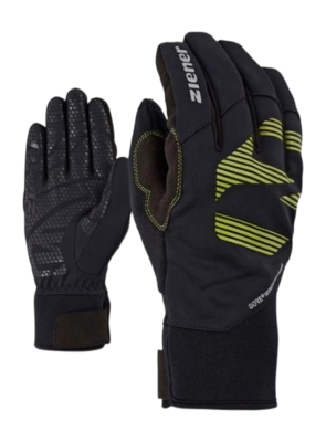 Handschoen Ziener Unisex Ilko Z Ws Lime Green WINDSTOPPER