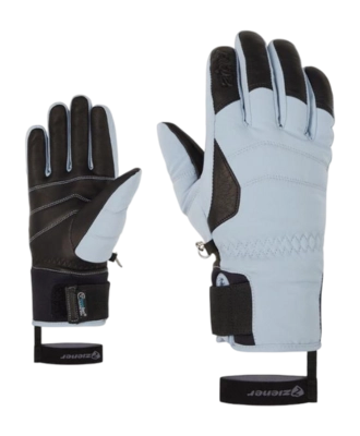 Handschoen Ziener Women Kale Z AS AW Frozen Blue AQUASHIELD