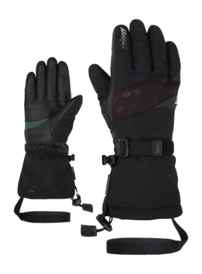 Handschoen Ziener Women Kalice Z AS Black AQUASHIELD