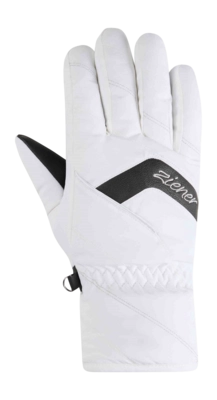 Handschoen Ziener Women Karion Z AS White AQUASHIELD