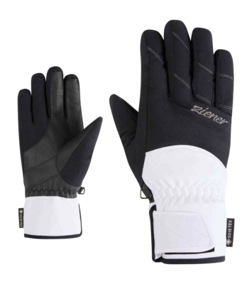 Handschoen Ziener Women Katima Z GTX White GORE-TEX ePE