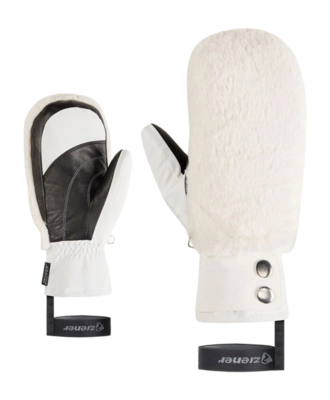 Handschoen Ziener Women Katniss Z Mitten White ThermoShield