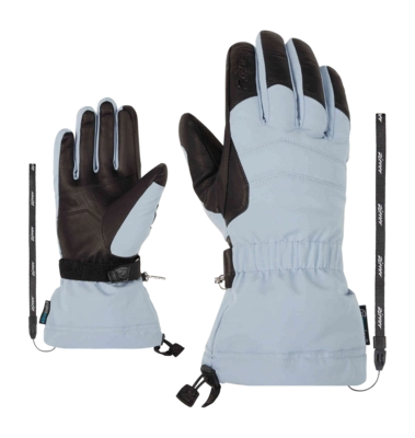 Handschoen Ziener Women Kilatana Z AS AW Frozen Blue AQUASHIELD