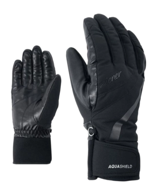 HandSchoen Ziener Women Kitty Z AS Black AQUASHIELD