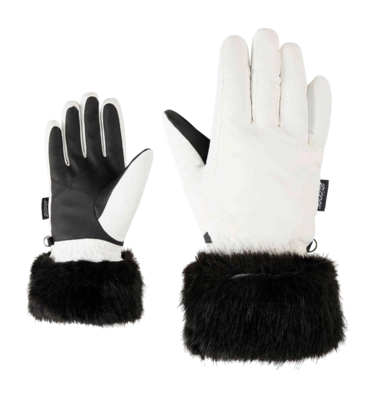 Handschoen Ziener Women Kwinz Z White Thermoshield