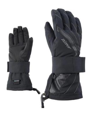 Handschoen Ziener Women Milana Z AS Black AQUASHIELD