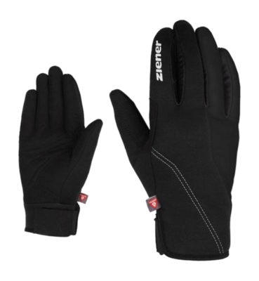 Handschoen Ziener Women Ultimana Z PR Black PrimaLoft Gold