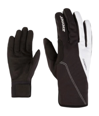 Handschoen Ziener Women Ultimana Z PR Black White PrimaLoft Gold