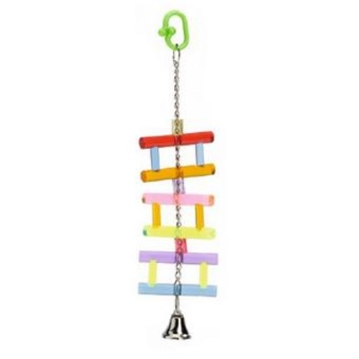 Vogelspeelgoed Beeztees Hangladder met Bel