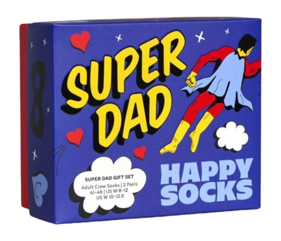 Socken Happy Socks 2-Pack Father's Days Gift Set Multi