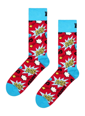 Happy Socks Dad Red