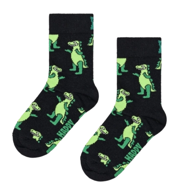 Happy Socks Kids Kids Inflatable Dino Sock Black | Outdoorsupply