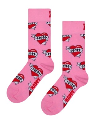 Happy Socks Mom Pink