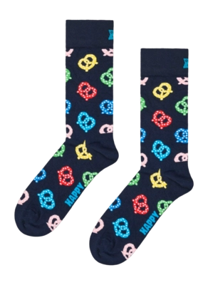 Happy Socks Pretzel Navy