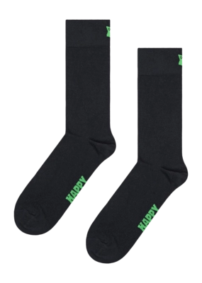 Happy Socks Solid Black