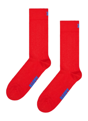 Happy Socks Solid Red