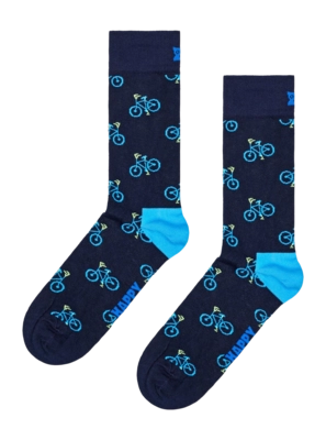 Happy Socks Unisex Bike Navy