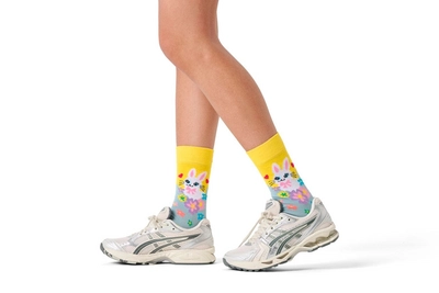 Socken Happy Socks Bunny World Sock Unisex Light Blue | Outdoorsupply.de