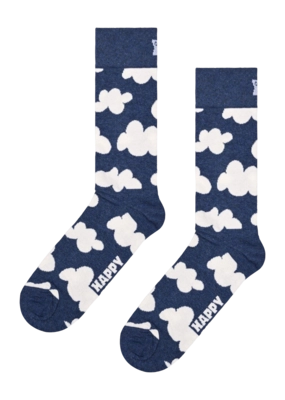 Happy Socks Unisex Cloudy Navy