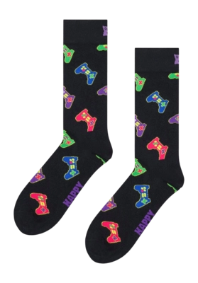 Happy Socks Unisex Controller Black
