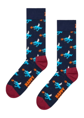 Happy Socks Unisex Dragon Navy