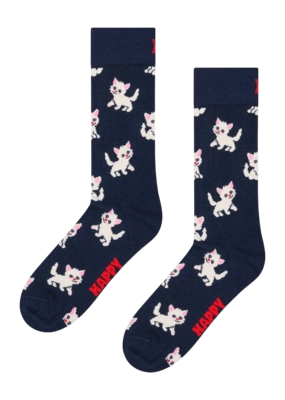 Happy Socks Unisex Kitten Navy