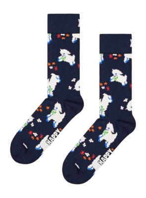 Happy Socks Unisex Lamb Navy
