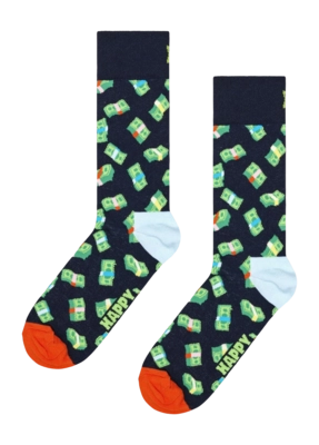 Happy Socks Unisex Money Money Navy