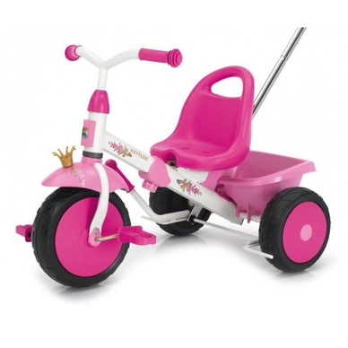 Driewieler Kettler Happytrike Princess Wit/ Fuchsia