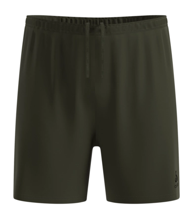 Hardloopbroek Odlo Men Essential 6 Inch Deep Depths Black 2-In-1 Regular Fit