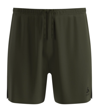 Hardloopbroek Odlo Men Essential 6 Inch Deep Depths Black Regular Fit