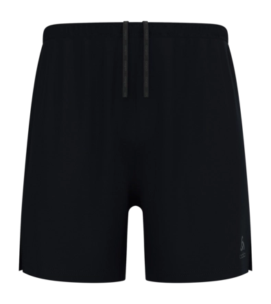 Hardloopbroek Odlo Men Essential 6 Inch Black Shorts Regular Fit