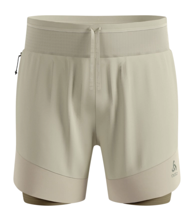 Hardloopbroek Odlo Men X-Alp Trail 6 Inch Agate Gray Vetiver Regular Fit